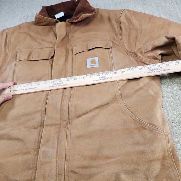 Vintage 90s Carhartt Jacket Men 44 Tall (XLT) Arctic Barn Coat CQ196 USA Made - Picture 7 of 12
